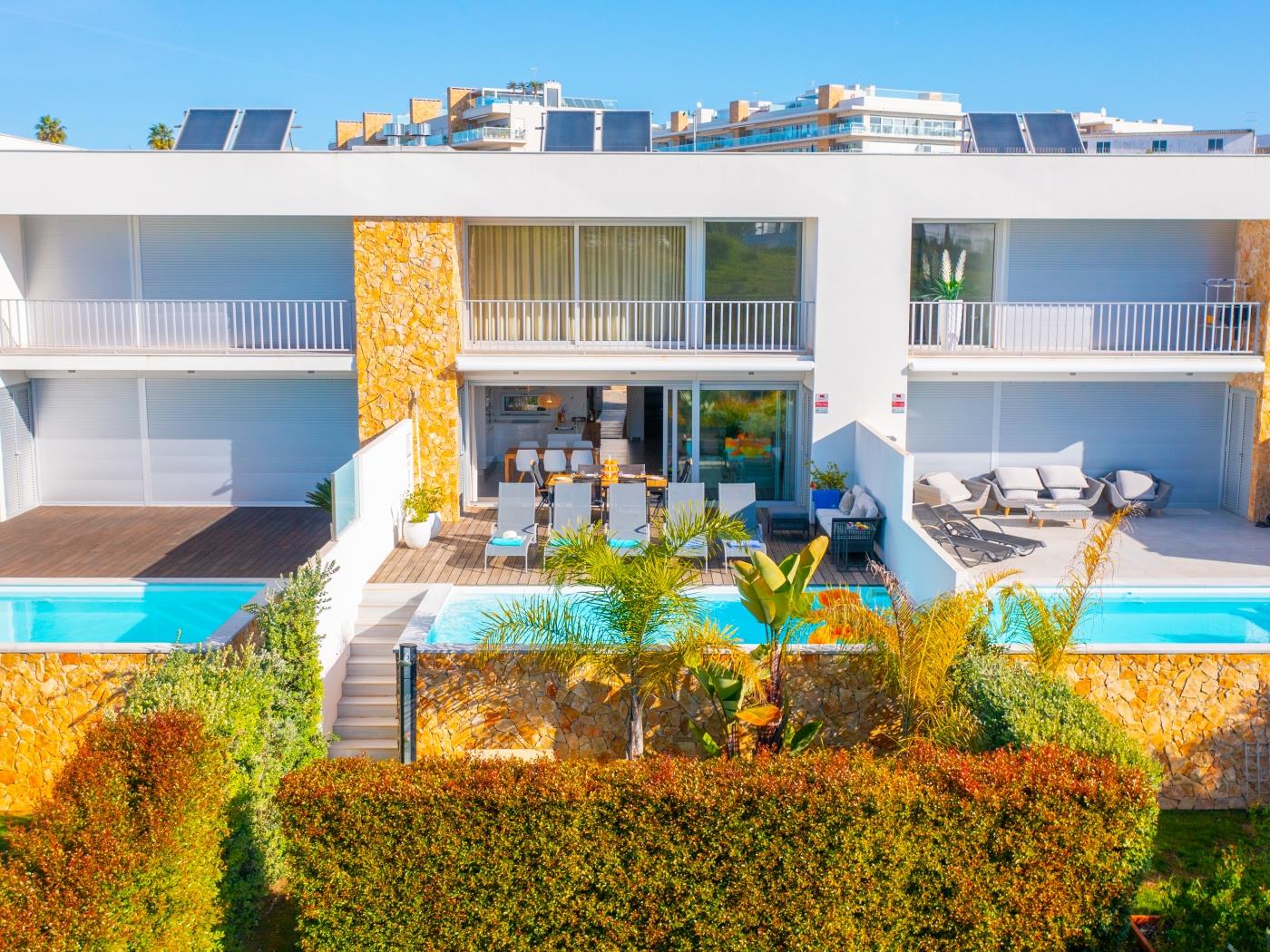 Villa Ray Design with private heatable pool in Albufeira
